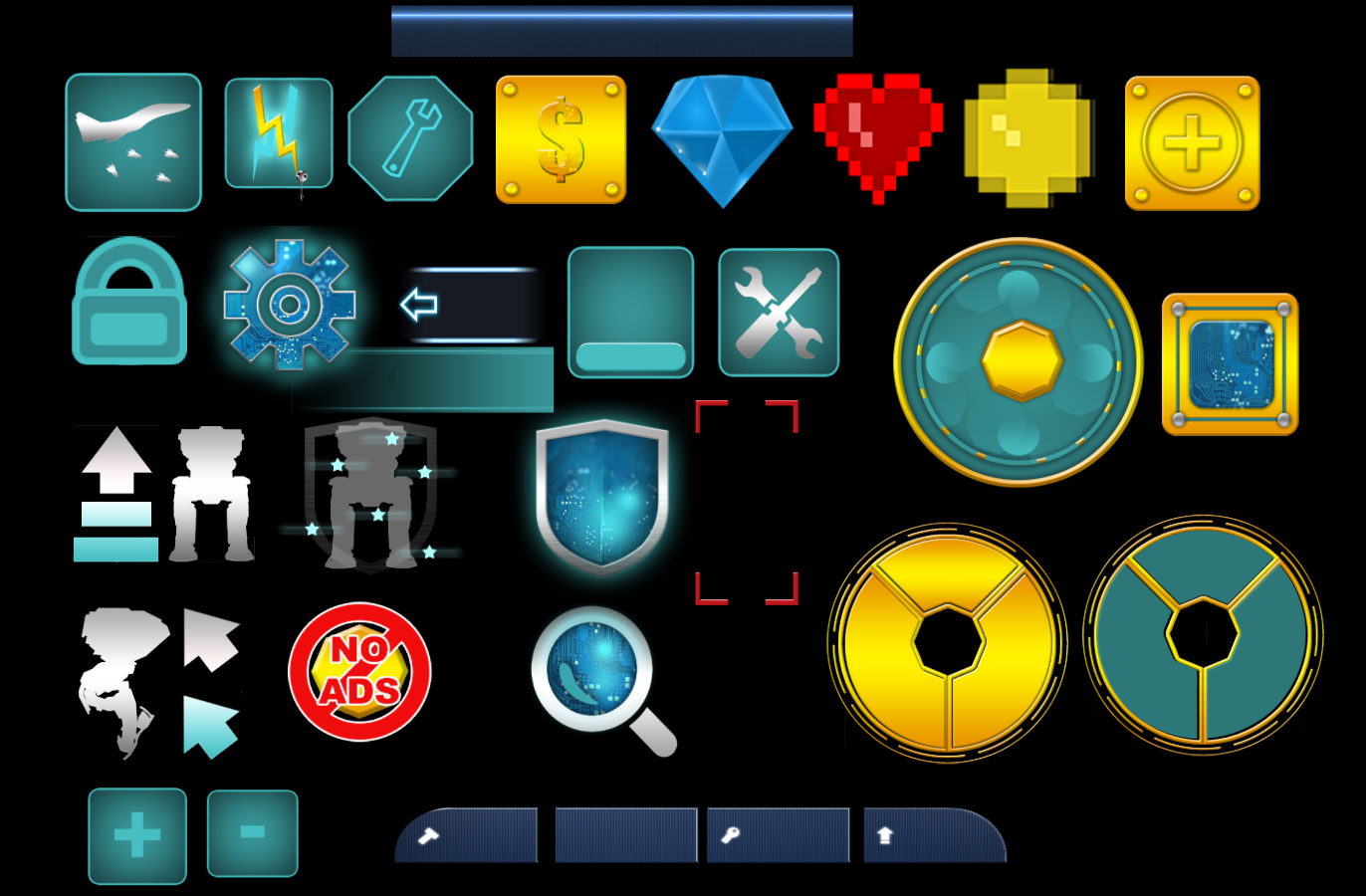 Sci Fi Game Gui Game User Interfaces